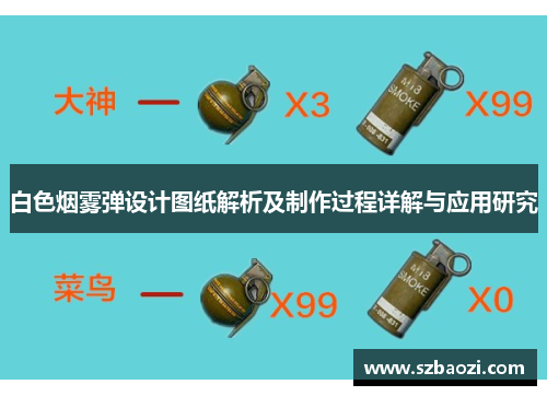 白色烟雾弹设计图纸解析及制作过程详解与应用研究